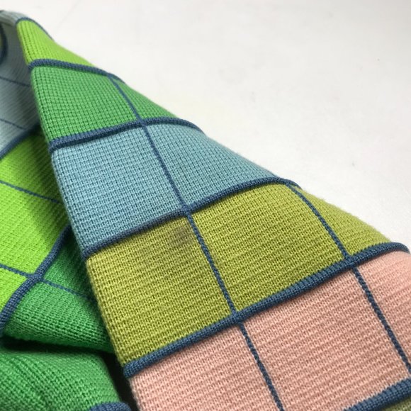 Vintage Gentucca Gia Portofino 60 70s RETRO Block Women 100% Wool Jacket Coat 14 - Picture 6 of 8